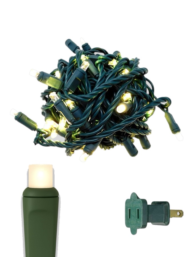 LED Mini Lights, 50 Count – 6", 1 strand
